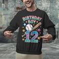 Birthday Boy 12th Birthday Baseball Unisex Sweatshirt Birthday Boy 12th Birthday Baseball Unisex Sweatshirt