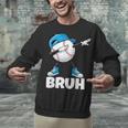 Boys Baseball Graphic Tee Teen Apparel Cute Meme Bruh Unisex Sweatshirt Boys Baseball Graphic Tee Teen Apparel Cute Meme Bruh Unisex Sweatshirt
