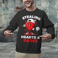 Boys Valentines Baseball Drip Icecream Stealing Hearts Kids Unisex Sweatshirt Boys Valentines Baseball Drip Icecream Stealing Hearts Kids Unisex Sweatshirt