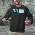 BSBL SZN Baseball Season Game Day Boys Girls Youth Unisex Sweatshirt