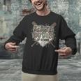Camo 100 Days Of School Baseball Home Plate Drip Boy Kids Unisex Sweatshirt