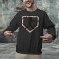 Camo Home Plate Camouflage Baseball Batter Youth Boys Unisex Sweatshirt Camo Home Plate Camouflage Baseball Batter Youth Boys Unisex Sweatshirt
