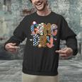 Checkered Leopard Game Day Baseball Men Women Kids Unisex Sweatshirt Checkered Leopard Game Day Baseball Men Women Kids Unisex Sweatshirt