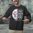 Christian Baseball Men Boy Player Team Religious Philippians Unisex Sweatshirt