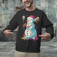 Christmas Baseball Snowman Drip For Boys Men Girls Women Unisex Sweatshirt Christmas Baseball Snowman Drip For Boys Men Girls Women Unisex Sweatshirt