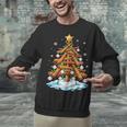 Christmas Baseball Tree Lights Xmas Unisex Sweatshirt Christmas Baseball Tree Lights Xmas Unisex Sweatshirt