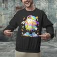 Cute Easter Baseball Ice Cream Boys Girls Kids Unisex Sweatshirt Cute Easter Baseball Ice Cream Boys Girls Kids Unisex Sweatshirt