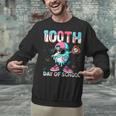 Dabbing Drippy 100th Days Of School Baseball Ice Cream Drip Unisex Sweatshirt Dabbing Drippy 100th Days Of School Baseball Ice Cream Drip Unisex Sweatshirt