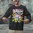 Drip Baseball Boy Youth Kid Ice Cream Dripping Baseball Bruh Unisex Sweatshirt Drip Baseball Boy Youth Kid Ice Cream Dripping Baseball Bruh Unisex Sweatshirt