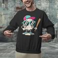 Dripping Baseball Baseball Lover Player Baseballer Unisex Sweatshirt Dripping Baseball Baseball Lover Player Baseballer Unisex Sweatshirt