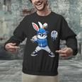 Dripping Drip Baseball Rabbit Bunny Easter Men Boy Kid Unisex Sweatshirt Dripping Drip Baseball Rabbit Bunny Easter Men Boy Kid Unisex Sweatshirt