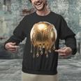 Dripping Gold Drip Baseball Game Day Player Coach Baller Unisex Sweatshirt Dripping Gold Drip Baseball Game Day Player Coach Baller Unisex Sweatshirt