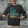 Eat Sleep Baseball Repeat Baseball Player Baseball Unisex Sweatshirt Eat Sleep Baseball Repeat Baseball Player Baseball Unisex Sweatshirt