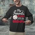 My Favorite Player Calls Me Grampy Baseball Grampy Unisex Sweatshirt My Favorite Player Calls Me Grampy Baseball Grampy Unisex Sweatshirt