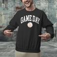 Game Day Baseball Player And Fan Graphic Unisex Sweatshirt Game Day Baseball Player And Fan Graphic Unisex Sweatshirt