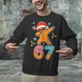 Gingerbread Six Seven 67 Ice Cream Drip Baseball Unisex Sweatshirt