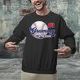 Grammy Rookie Of Year 1st Birthday Baseball Theme Matching Unisex Sweatshirt Grammy Rookie Of Year 1st Birthday Baseball Theme Matching Unisex Sweatshirt