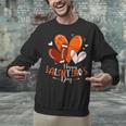 Happy Valentines Day Basketball Baseball Football Boys Unisex Sweatshirt