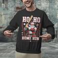 Ho Ho Home Run Baseball Christmas Holiday Sports Santa Unisex Sweatshirt Ho Ho Home Run Baseball Christmas Holiday Sports Santa Unisex Sweatshirt