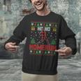 Ho Ho Homerun Xmas Sports Player Baseball Ugly Christmas Unisex Sweatshirt Ho Ho Homerun Xmas Sports Player Baseball Ugly Christmas Unisex Sweatshirt