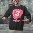 Ice Cream Baseball Glove 3rd Birthday Edition Unisex Sweatshirt