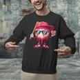 Ice Cream Drip Baseball Valentine's Day Spots Baseball Drip Unisex Sweatshirt Ice Cream Drip Baseball Valentine's Day Spots Baseball Drip Unisex Sweatshirt