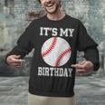 It’s My Birthday Baseball Vintage Style Unisex Sweatshirt