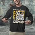 Jackson Chourio Milwaukee MLB Baseball Player MLBJCH203M Unisex Sweatshirt