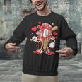 Kids Baseball Drip Ice Cream Apparel Kids Boys Valentine Unisex Sweatshirt Kids Baseball Drip Ice Cream Apparel Kids Boys Valentine Unisex Sweatshirt