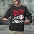 Kids Stealing Hearts Cute Baseball Boys Unisex Sweatshirt Kids Stealing Hearts Cute Baseball Boys Unisex Sweatshirt