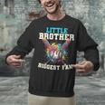 Little Brother Biggest Fan Baseball Cream Drip Crossed Bats Unisex Sweatshirt Little Brother Biggest Fan Baseball Cream Drip Crossed Bats Unisex Sweatshirt