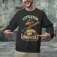 Littleton Longnecks Retro Minor League Baseball Unisex Sweatshirt