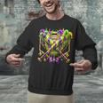 Mardi Gras Baseball Jester Hat New Orleans Men Women Kid Unisex Sweatshirt Mardi Gras Baseball Jester Hat New Orleans Men Women Kid Unisex Sweatshirt