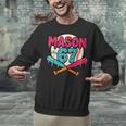Mason 67 Ice Cream Drip Baseball Meme Graphics Unisex Sweatshirt Mason 67 Ice Cream Drip Baseball Meme Graphics Unisex Sweatshirt