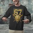 Number 67 Baseball Drip Camo Six Seven Meme Boys Kids Unisex Sweatshirt Number 67 Baseball Drip Camo Six Seven Meme Boys Kids Unisex Sweatshirt
