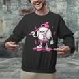 Pink Ribbon Baseball Breast Cancer Awareness Unisex Sweatshirt Pink Ribbon Baseball Breast Cancer Awareness Unisex Sweatshirt