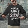 Proud Aunt Of A 2026 Senior Baseball Graduate Unisex Sweatshirt