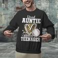 Proud Auntie Of An Official Teenager 13th Birthday Baseball Unisex Sweatshirt