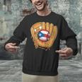 Puerto Rican Flag Baseball Player Boricua Pride Beisbol PR Unisex Sweatshirt Puerto Rican Flag Baseball Player Boricua Pride Beisbol PR Unisex Sweatshirt