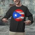 Puerto Rico Baseball Flag Boricua Beisbol Fan Gear Unisex Sweatshirt Puerto Rico Baseball Flag Boricua Beisbol Fan Gear Unisex Sweatshirt