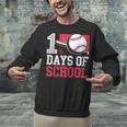 Retro 100 Days Of School Baseball Teacher Student 100 Days Unisex Sweatshirt Retro 100 Days Of School Baseball Teacher Student 100 Days Unisex Sweatshirt