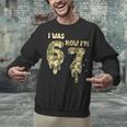 Retro I Was 6 Now I'm 7 Camo 67 Ice Cream Drip Baseball Unisex Sweatshirt