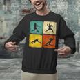 Retro Style Baseball Lover Playing Men Women Kids Baseball Unisex Sweatshirt