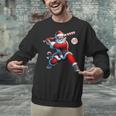 Santa Baseball Six Seven 6 7 Meme Christmas Men Boys Player Unisex Sweatshirt Santa Baseball Six Seven 6 7 Meme Christmas Men Boys Player Unisex Sweatshirt