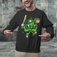 Shamrock Lucky Clover Baseball Patricks Day Family Matching Unisex Sweatshirt Shamrock Lucky Clover Baseball Patricks Day Family Matching Unisex Sweatshirt