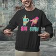 Six Seven 67 Meme Ice Cream Drip Baseball For Boy Kids Unisex Sweatshirt Six Seven 67 Meme Ice Cream Drip Baseball For Boy Kids Unisex Sweatshirt