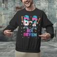 Six Seven Baseball Ice Cream Drip 6 7 Meme Gen Alpha Slang Unisex Sweatshirt Six Seven Baseball Ice Cream Drip 6 7 Meme Gen Alpha Slang Unisex Sweatshirt