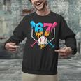 Six Seven Baseball Ice Cream Drip Cool 67 Gen Alpha Slang Unisex Sweatshirt Six Seven Baseball Ice Cream Drip Cool 67 Gen Alpha Slang Unisex Sweatshirt