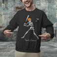 Spooky Season Skeleton Baseball Player Halloween Batter Unisex Sweatshirt Spooky Season Skeleton Baseball Player Halloween Batter Unisex Sweatshirt