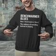 Sport Definition Baseball Soccer Benchwarmer Blues Unisex Sweatshirt Sport Definition Baseball Soccer Benchwarmer Blues Unisex Sweatshirt